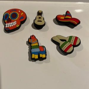 New Croc charms representing Latino culture.